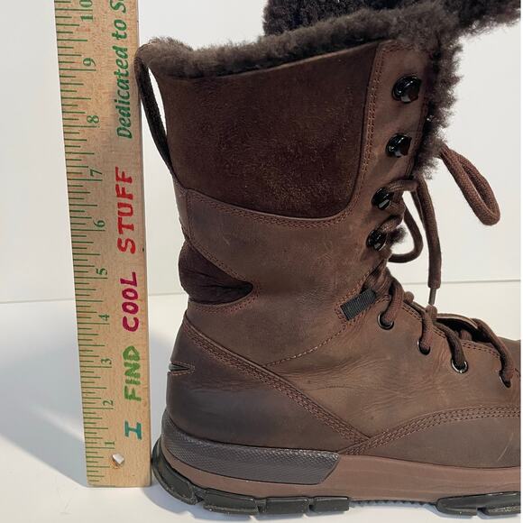 Nike Air Nevist-9 ACG Brown Leather Shearling Boots Men\'s Size 10.5 main image 7